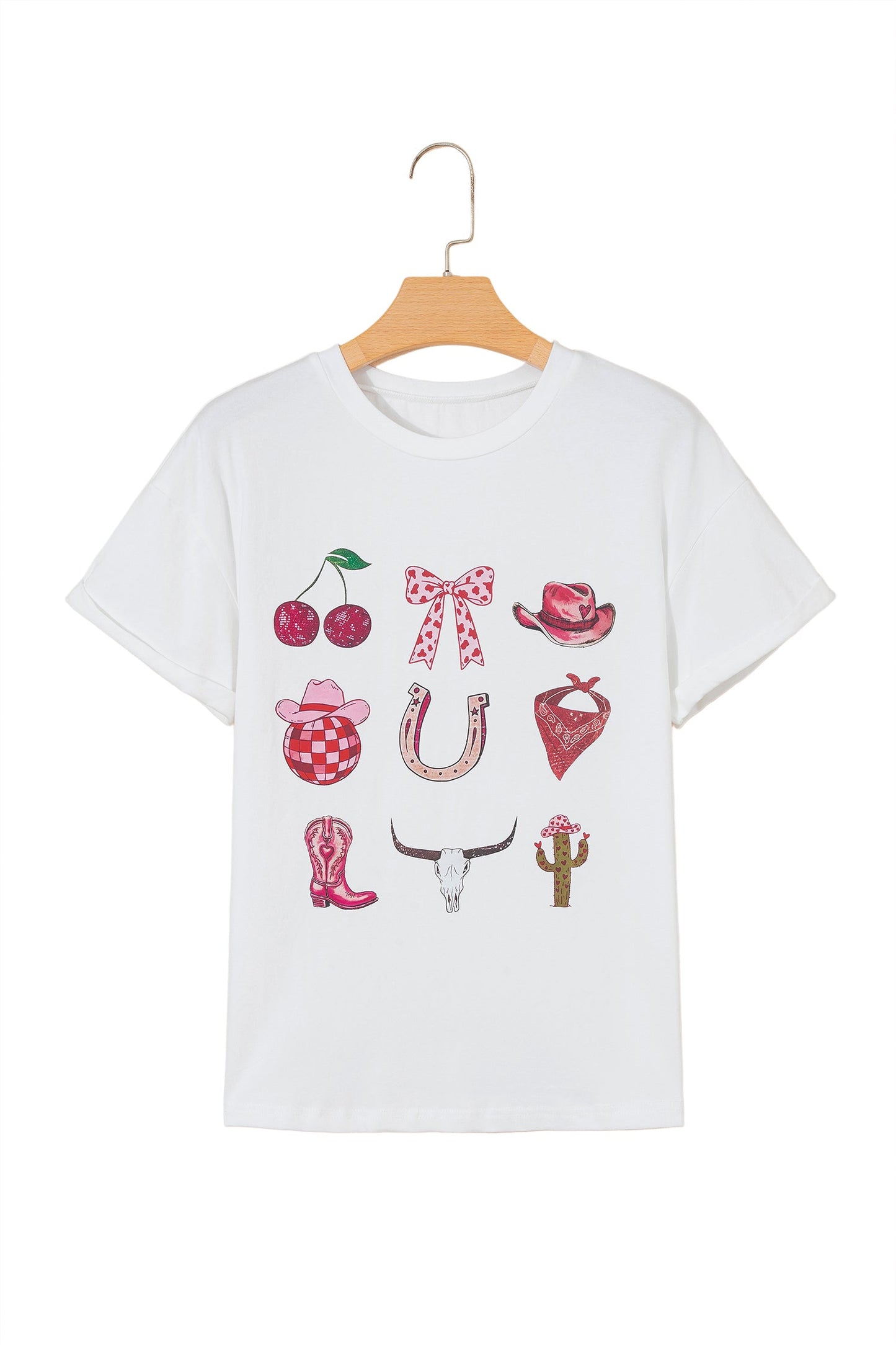 Western Coquette Cowgirl Short Sleeve Tee