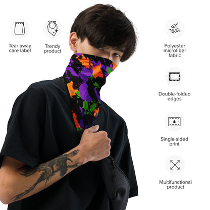 Witch's Paint Splatter Rave Bandana