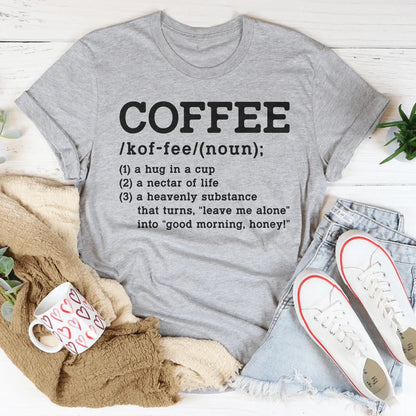 Coffee Definition Tee